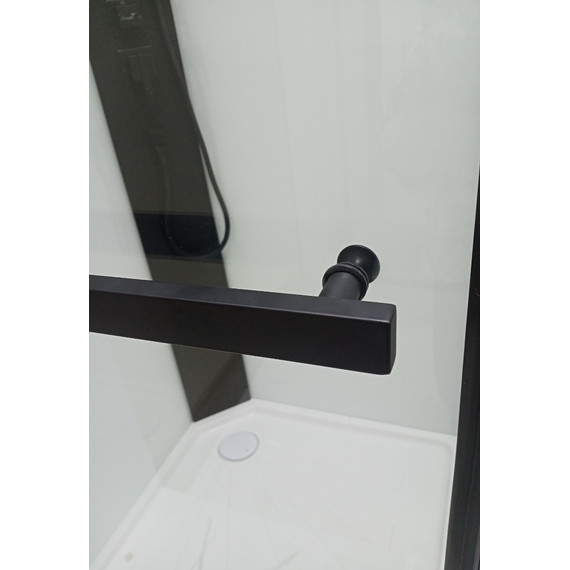 Душевая кабина CeruttiSpa 90х90 см CHIKA901B, чёрный/прозрачное - фото 20