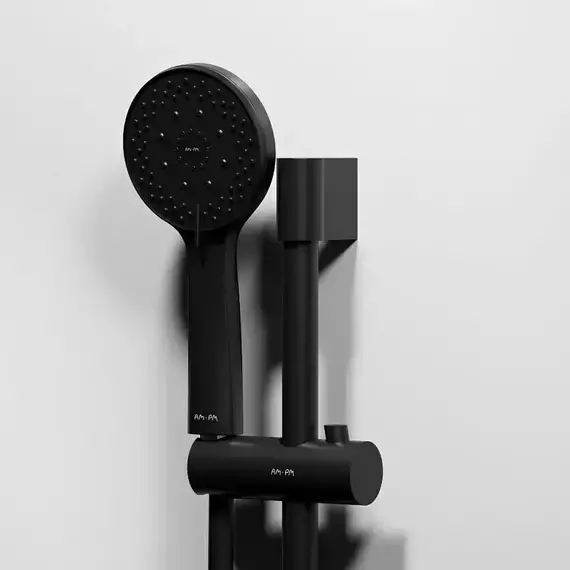 Душевая кабина Am.Pm X-Joy 100x100 см W94C-401-100BT, чёрный матовый/прозрачное - фото 4