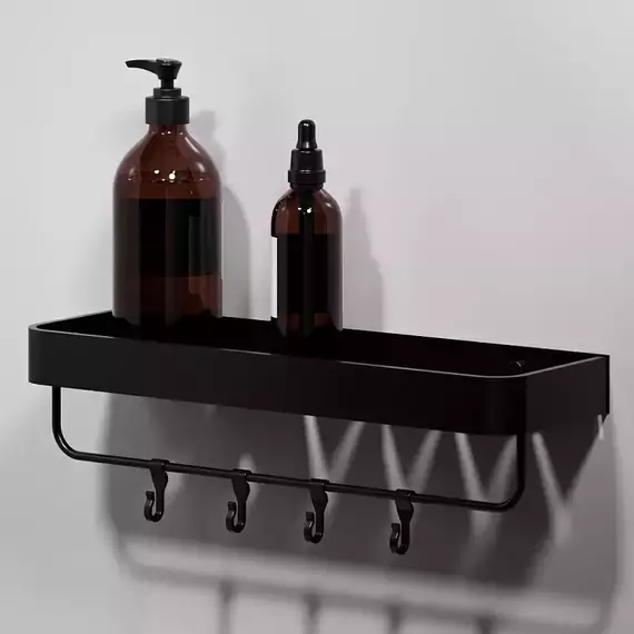 Душевая кабина Am.Pm X-Joy 100x100 см W94C-401-100BT, чёрный матовый/прозрачное - фото 5