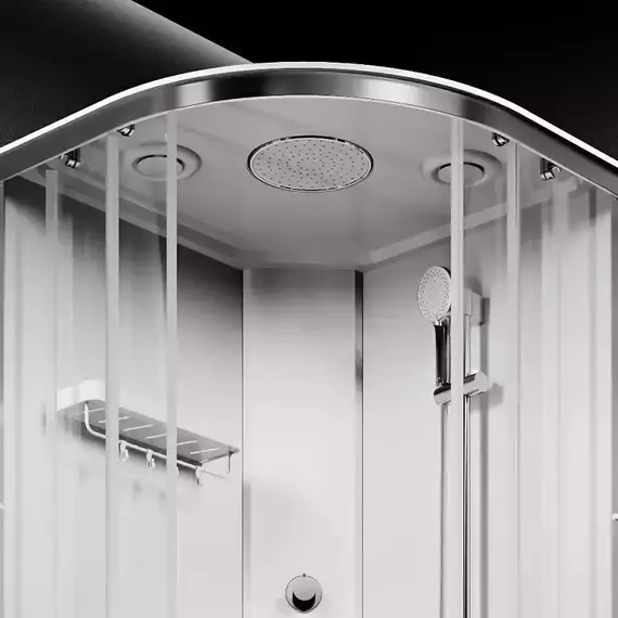 Душевая кабина Am.Pm X-Joy 90х90 см W94C-401A-090MT, серебристый/прозрачное - фото 3