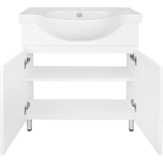 Тумба напольная с раковиной Loranto Ирис 70 см CS00093566 (раковина Тео 70) - фото, картинка 3 Тумба напольная с раковиной Loranto Ирис 70 см CS00093566 (раковина Тео 70) - фото 3