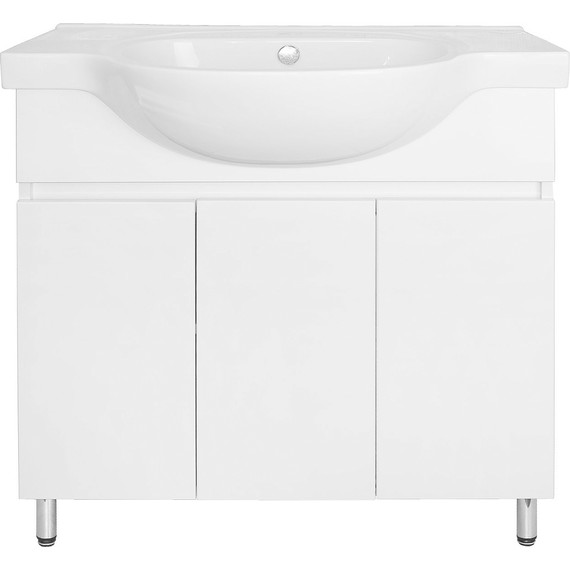 Тумба напольная с раковиной Loranto Ирис 80 см CS00093567 (раковина Teo 80) - фото, картинка 2 Тумба напольная с раковиной Loranto Ирис 80 см CS00093567 (раковина Teo 80) - фото 2