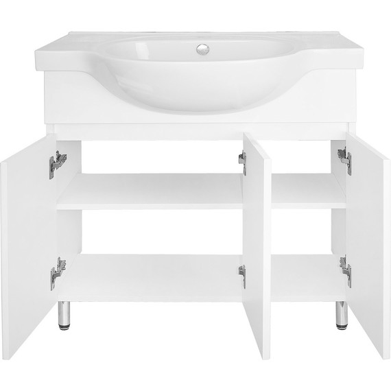 Тумба напольная с раковиной Loranto Ирис 80 см CS00093567 (раковина Teo 80) - фото, картинка 3 Тумба напольная с раковиной Loranto Ирис 80 см CS00093567 (раковина Teo 80) - фото 3