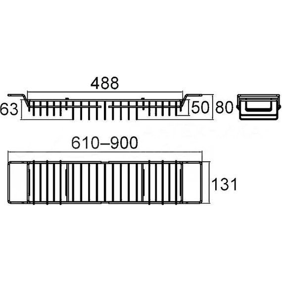 Столик на ванну Milardo 102W000M44 - фото 4