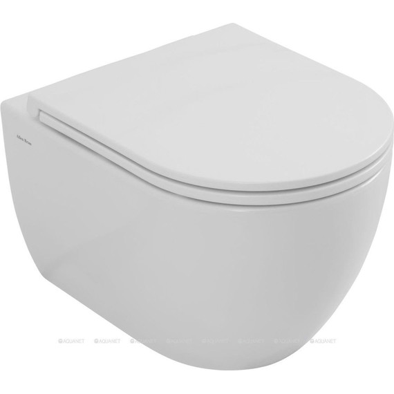 Унитаз подвесной безободковый Allen Brau Priority 4.31009.20 (система смыва Торнадо) - фото 2