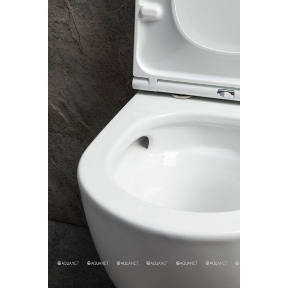 Унитаз подвесной безободковый Allen Brau Priority 4.31009.20 (система смыва Торнадо) - фото 5