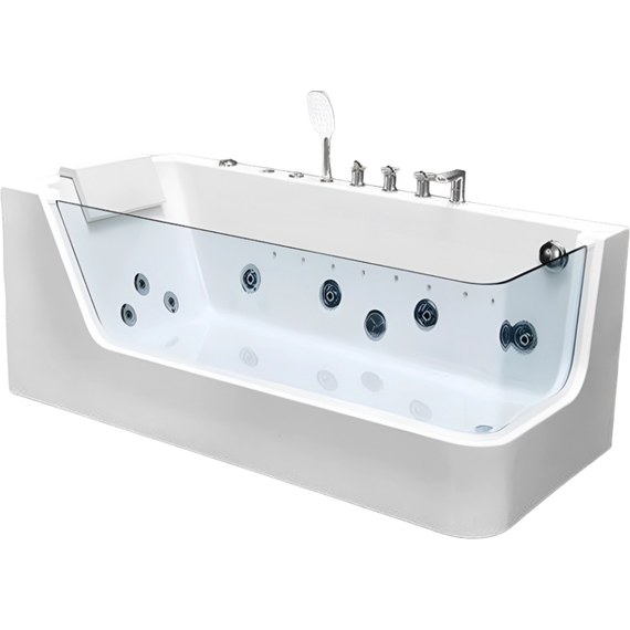 Ванна гидромассажная CeruttiSpa C-494-17L 170х80 см - фото 5