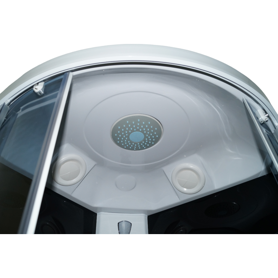 Душевая кабина Parly Classic Эконом 80х80 см EC821, белый/тонированное - фото 5