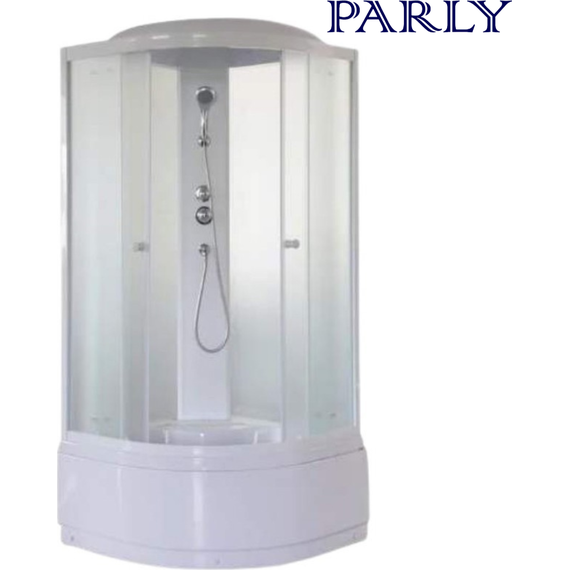 Душевая кабина Parly  Tomorrow 80х80 см EF821, белый/матовое - фото 4