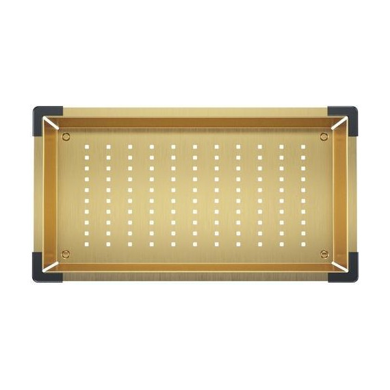 Коландер для кухонной мойки Iddis Kitchen Line KOL23MGi59, золото матовое - фото 2