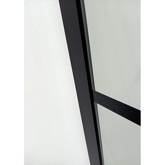 Душевая перегородка CeruttiSpa MUZA T100 100х195 см, чёрный/прозрачное - фото 10