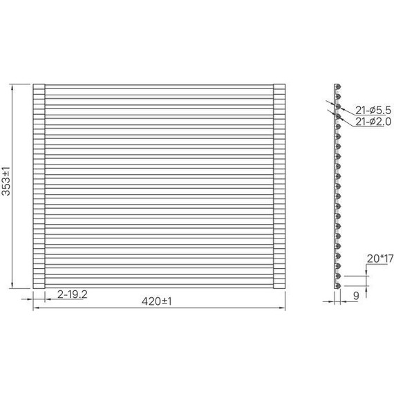 Ролл-мат для кухонной мойки Iddis Kitchen Line ROL35BLi59, чёрный - фото 10