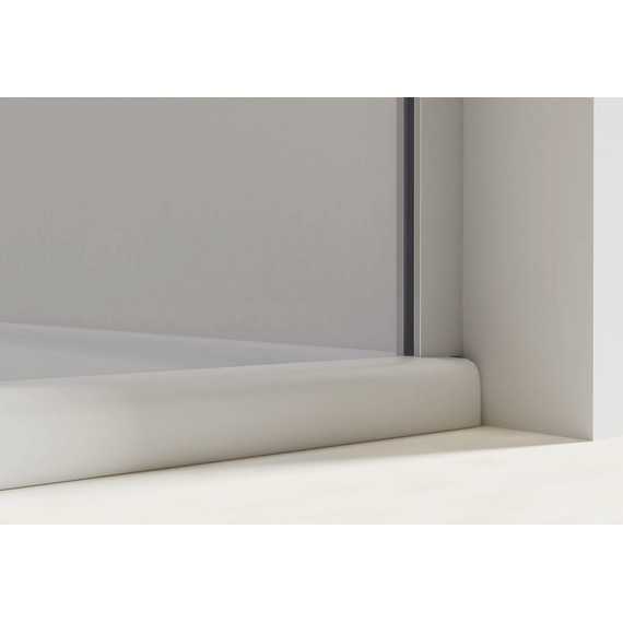 Душевая дверь Vincea Extra 120 см VDP-1E1112CLGM (стекло 8 мм) вороненая сталь/прозрачное - фото 5