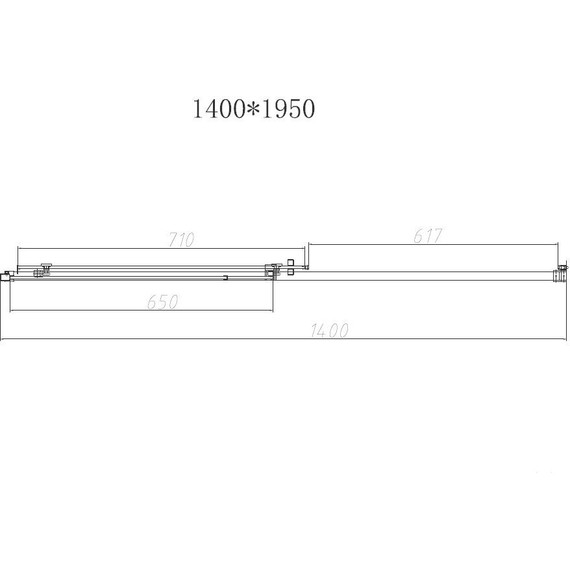 Душевая дверь Vincea Slim-N 140 см VDS-4SN140CGB, чёрный/тонированное - фото, картинка 4 Душевая дверь Vincea Slim-N 140 см VDS-4SN140CGB, чёрный/тонированное - фото 4