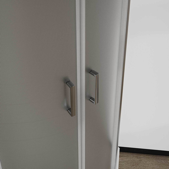 Душевое ограждение Vincea City 90x90 см VSQ-5CT900MT, хром/матовое - фото 2