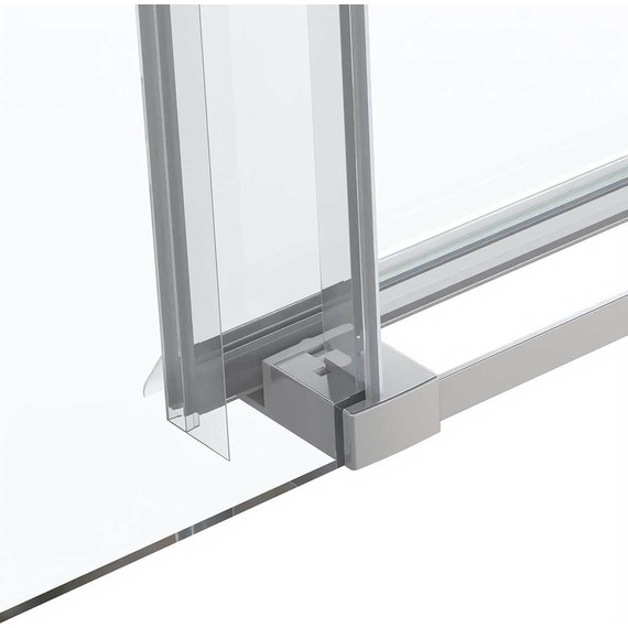 Душевое ограждение Vincea Como Soft 150x90 см VSR-1CS9015CL (стекло 8 мм) хром/прозрачное - фото 9