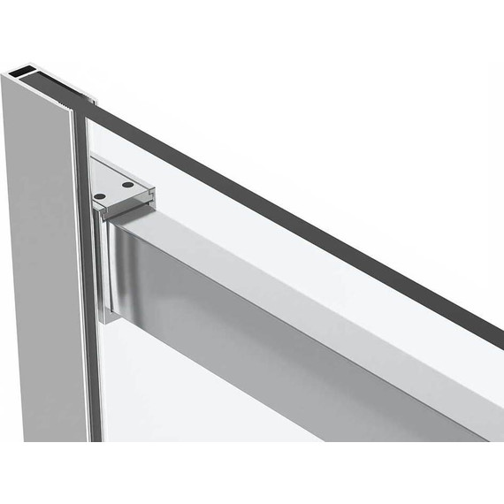 Душевое ограждение Vincea Como Soft 120x90 см VSR-1CS9012CL (стекло 8 мм) хром/прозрачное - фото 3