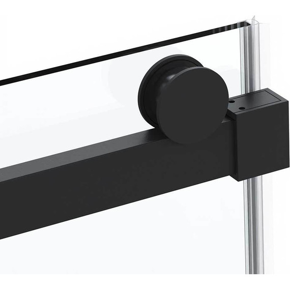 Душевое ограждение Vincea Como Soft 110x80 см VSR-1CS8011CLB (стекло 8 мм) чёрный/прозрачное - фото 7