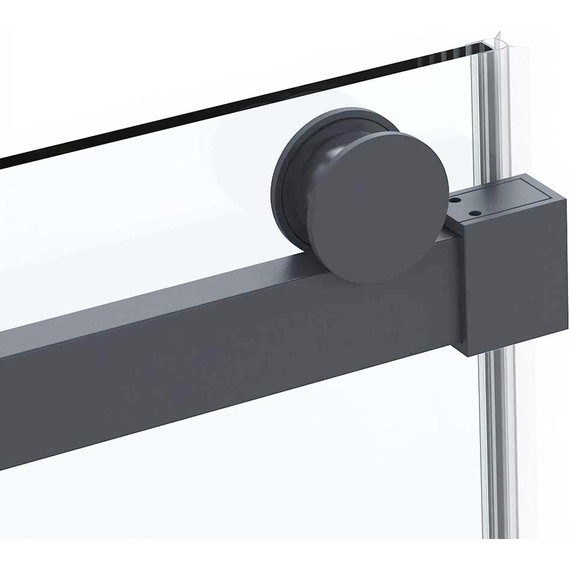 Душевое ограждение Vincea Como Soft 130x100 см VSR-1CS1013CLGM (стекло 8 мм) вороненая сталь/прозрачное - фото 7