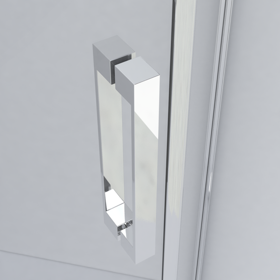 Душевое ограждение Vincea Stresa 90x90 см VSP-1S900CLGM, вороненая сталь/прозрачное - фото 4