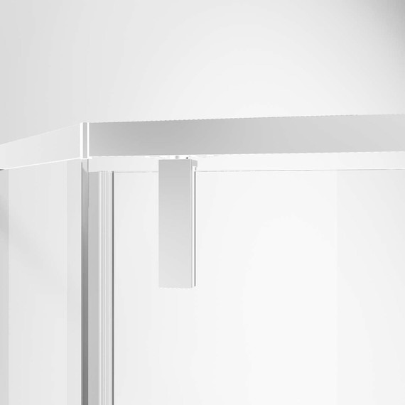 Душевое ограждение Vincea Slim-N 100x100 см VSP-4SN100CL, хром/прозрачное - фото 3