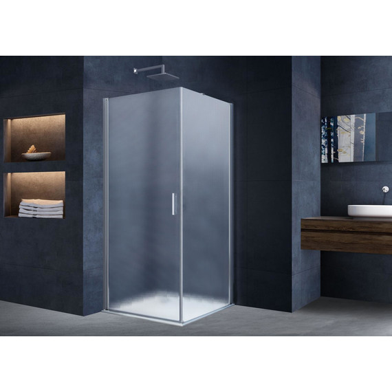 Душевое ограждение Vincea Alpha 95x90 см VSR-3ALP9095MT, хром/матовое - фото 2