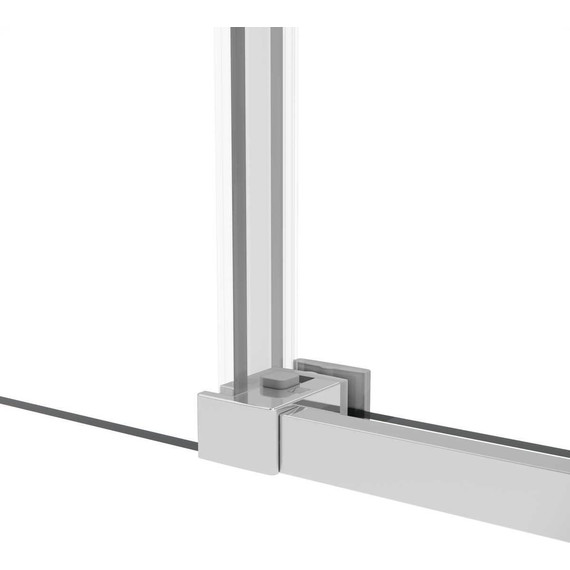 Душевое ограждение Vincea Slim Soft 150x80 см VSR-1SS8015CL, хром/прозрачное - фото 6