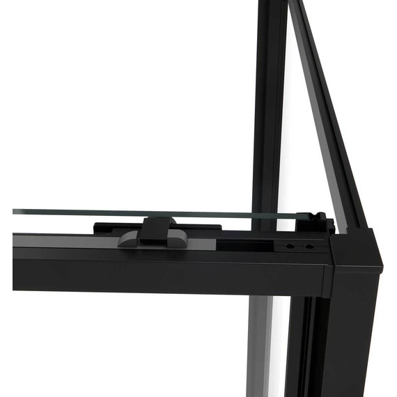 Душевое ограждение Vincea Slim Soft 150x90 см VSR-1SS9015CLB, чёрный/прозрачное - фото 6