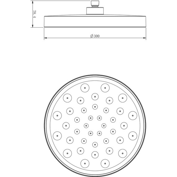 Душевая система для душа с термостатом Vincea Inspire VSFW-3I22MT2MB, чёрный матовый - фото 19