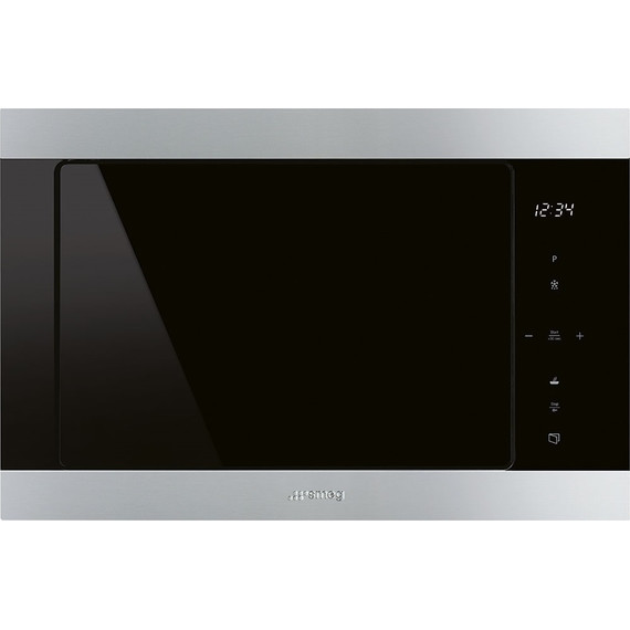 Встраиваемая микроволновая печь Smeg FMI325X - фото 