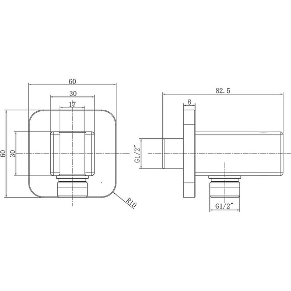 Шланговое подсоединение с держателем Vincea VSC-32CH - фото 2