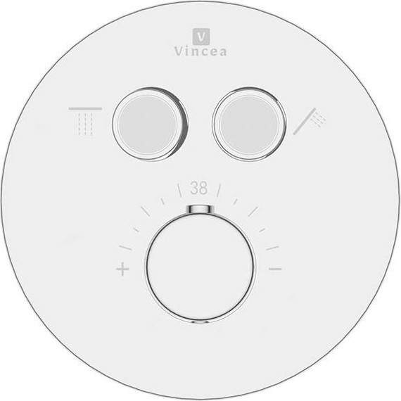 Смеситель для душа с термостатом Vincea VSCV-322T-MCH (со скрытой частью) - фото 5