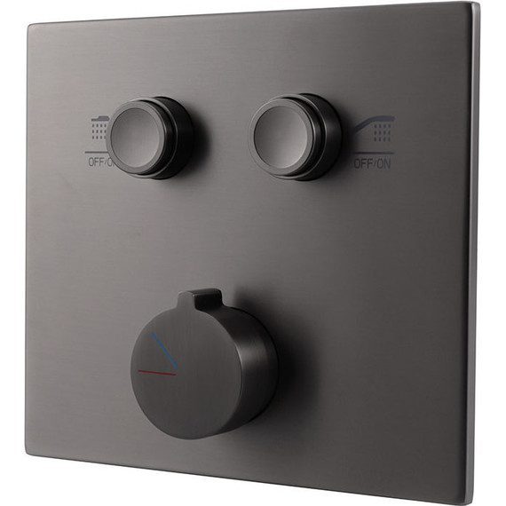 Душевая система для душа Vincea VSFW-4I211GM, вороненая сталь - фото 8