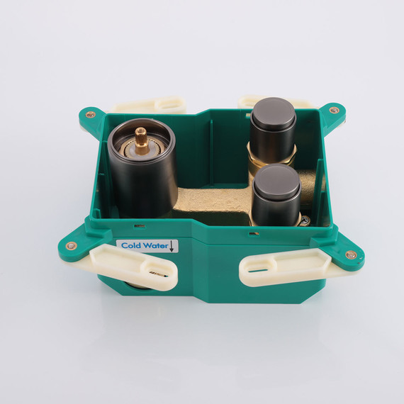 Смеситель для душа Vincea VSCV-421GM (со скрытой частью) вороненная сталь - фото 5