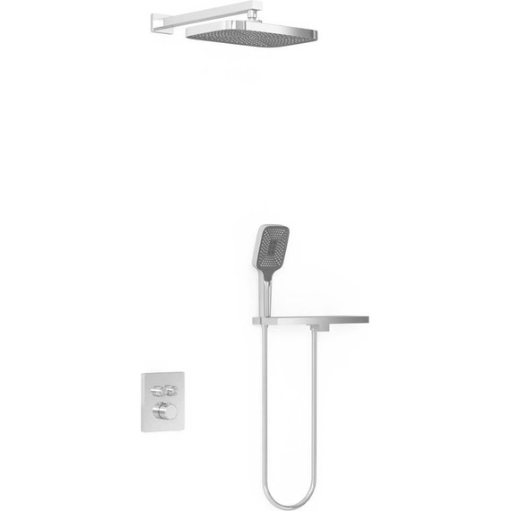 Душевая система для душа с термостатом Vincea VSFW-321MT1RCH - фото 2