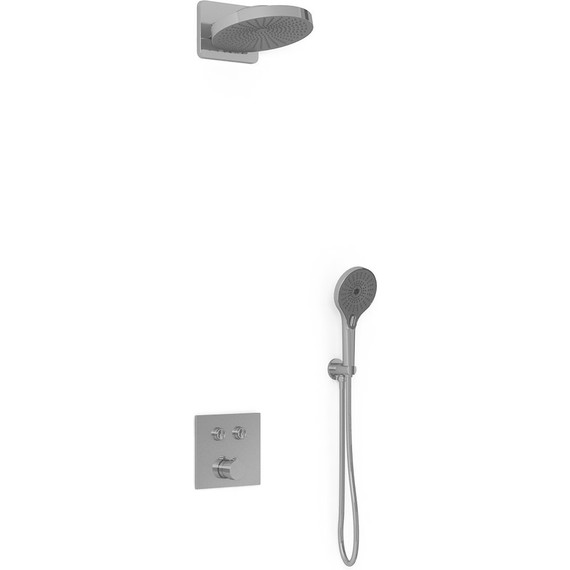 Душевая система для душа Vincea VSFW-4I211GM, вороненая сталь - фото 2