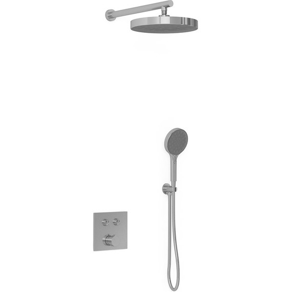 Душевая система для душа Vincea VSFW-4I212GM, вороненая сталь - фото 2