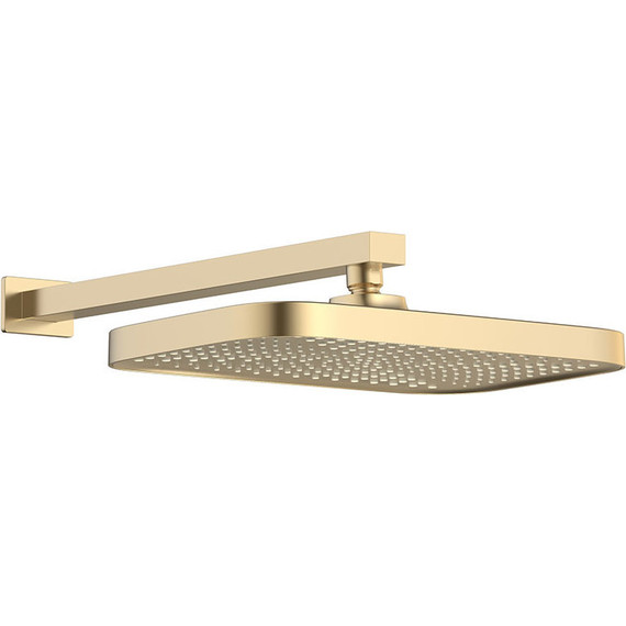 Душевая система для душа с термостатом Vincea VSFW-433T1BG, брашированное золото - фото 4