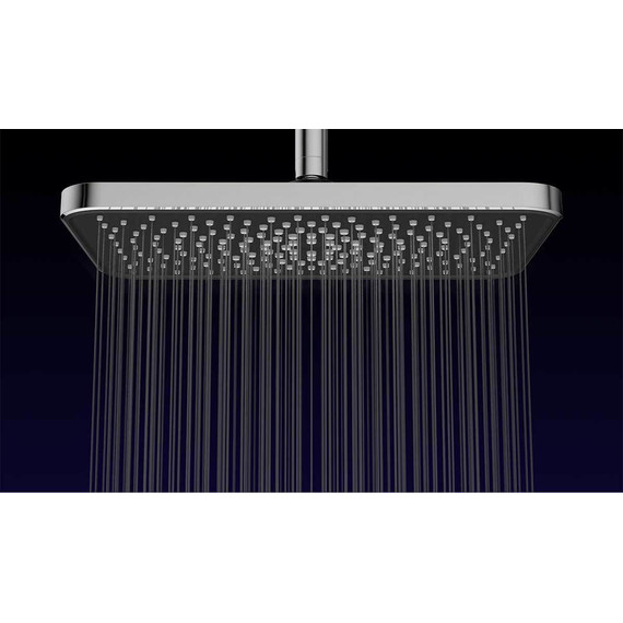 Душевая система для душа с термостатом Vincea VSFW-321MT1RGM, вороненая сталь - фото 8