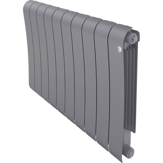 Радиатор Royal Thermo Infinity 500 Silver Satin 800х590 мм (10 секций) - фото 