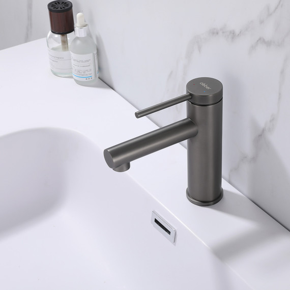 Смеситель для раковины Abber Emotion AF8810NG, никель, Цвет производителя: никель - фото 2