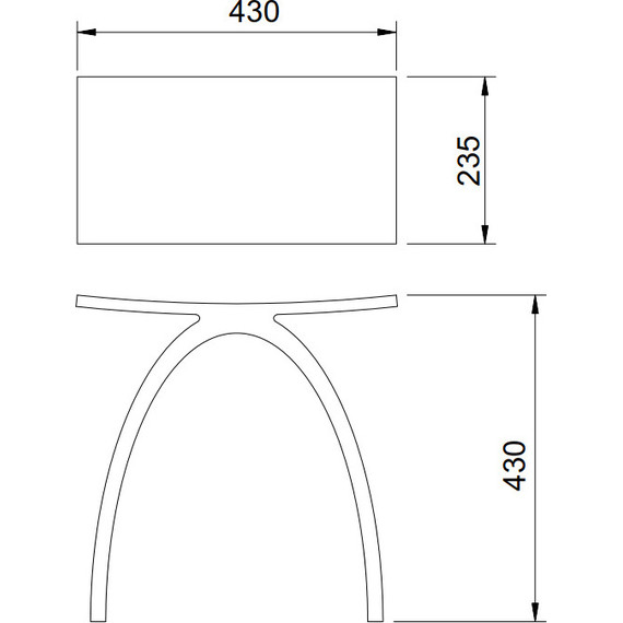 Стул для душевых кабин Abber Stein AS1639, белый матовый - фото 2