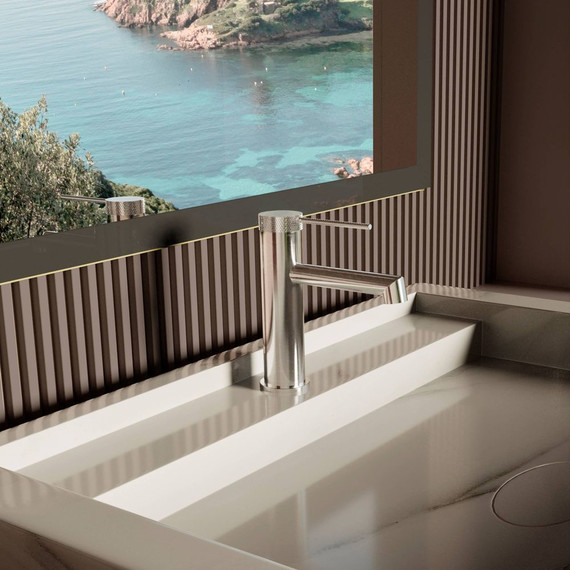 Смеситель для раковины Vincea Rim VBF-2RM1CH - фото 2