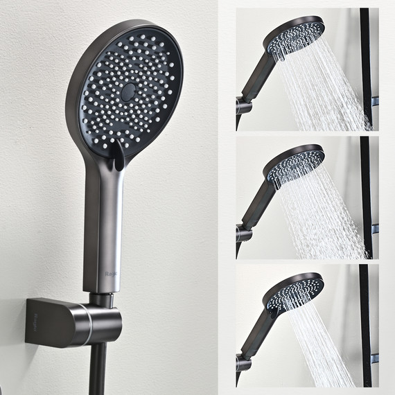 Смеситель для ванны Raglo R03.30.09, графит - фото 8