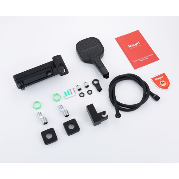 Смеситель для ванны Raglo R51.30.06, чёрный - фото 11