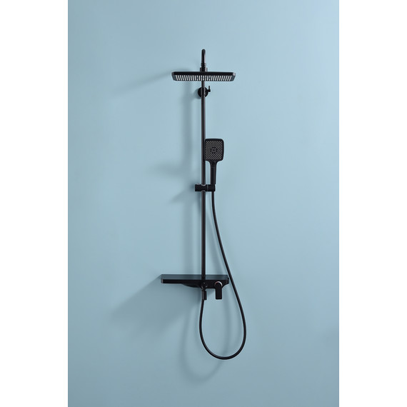 Душевая система Raglo R60.24.06, чёрный - фото 3