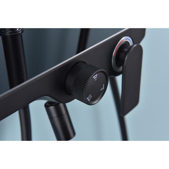 Душевая система Raglo R60.24.06, чёрный - фото 12