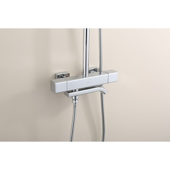 Душевая система с термостатом Raglo R22.26, хром - фото 10