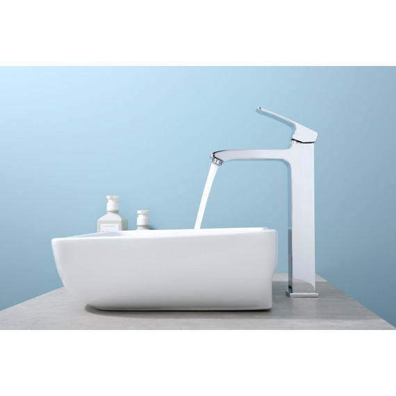 Смеситель для раковины высокий Raglo R01.15, хром - фото 8