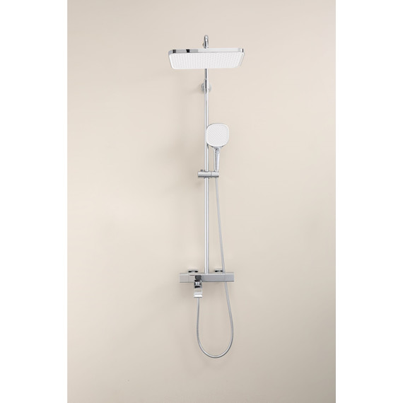 Душевая система с термостатом Raglo R22.26, хром - фото 3